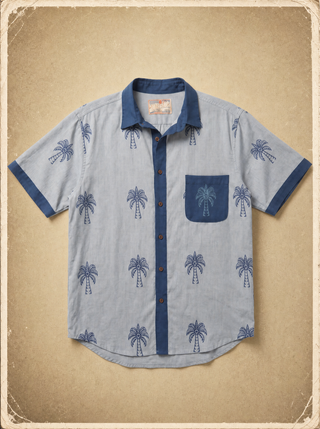 Chalant Shirt — Two-Tone (Blue)