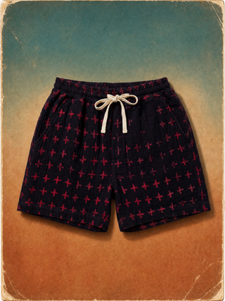 Pool Shorts — Crux (Purple)