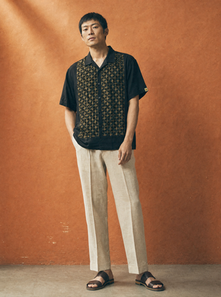 Bowler Shirt — Celtic Cross (Smoke)