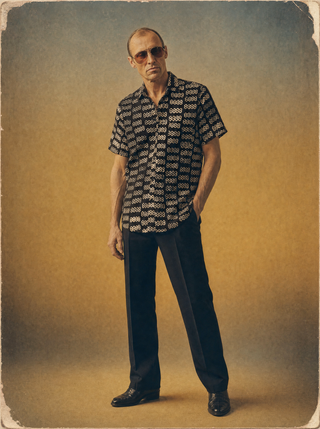 Sanur Shirt — 8888 (Black) 1 of a kind